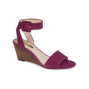 LIKE NEW/NEVER WORN Louise et Cie Punya Wedge Sand